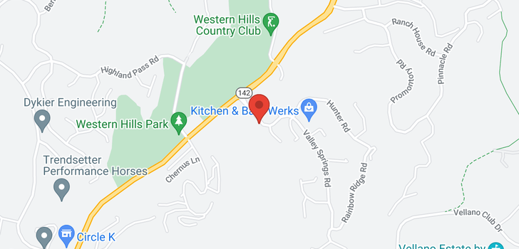 map of Valley Springs Rd. Chino Hills, CA 91709